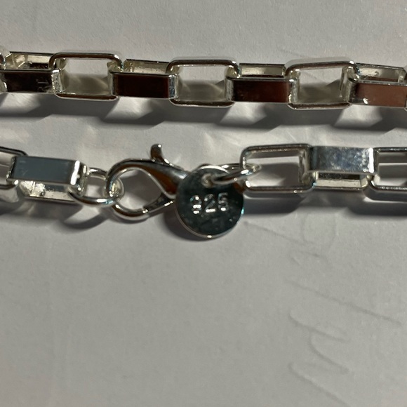 unknown Accessories Unisex 925 Stirling Silver Bracelet And